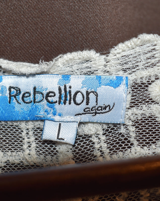 Rebellion Boho Long Lace Duster Layering Piece