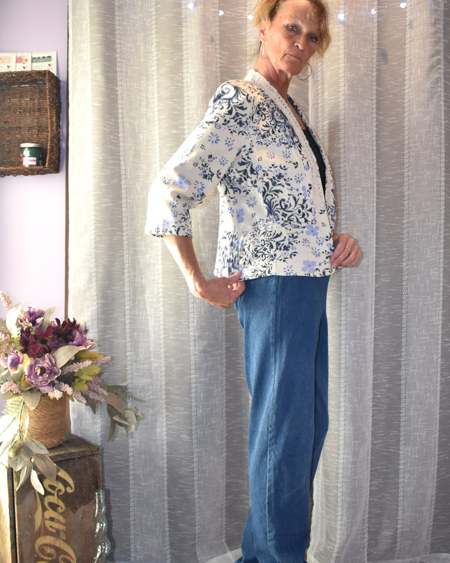 Women with Control by Renee Greenstein Stretch Blue Wash Denim Jeans