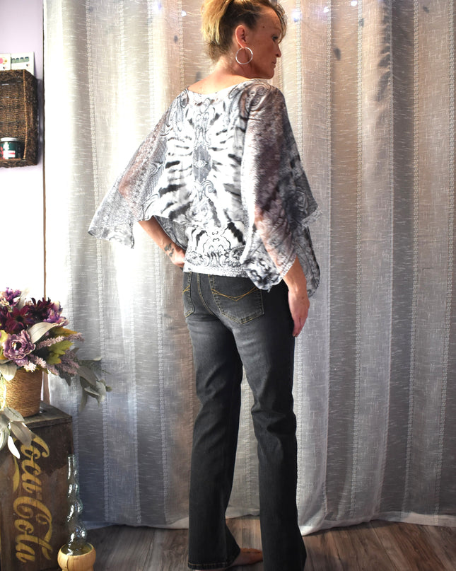 Gloria Vanderbilt Black Wash Bootcut Jeans