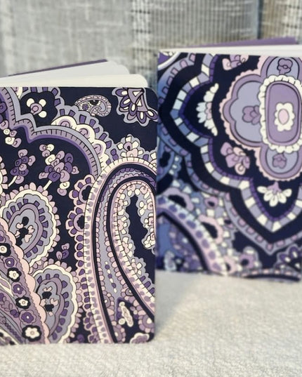 NWT Vera Bradley "Deep Night Paisley" 6-Piece Stationery & Desk Set Coordinated Gift Bundle