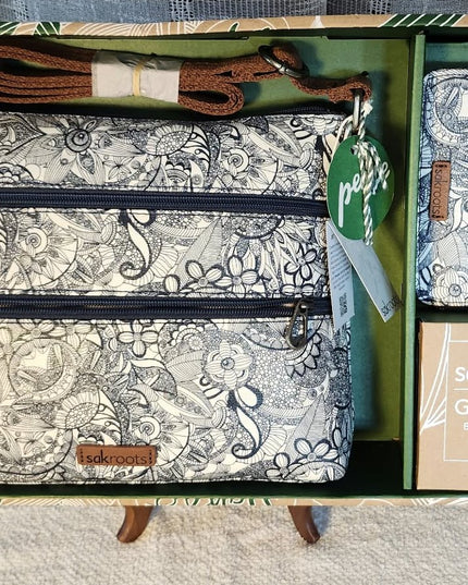 Sakroots Crossbody Bag + Wallet Set - NWT Boho Print