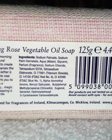 NWT Garden of Ireland 3-Piece Luxury Soap Bar & Tote Gift Set