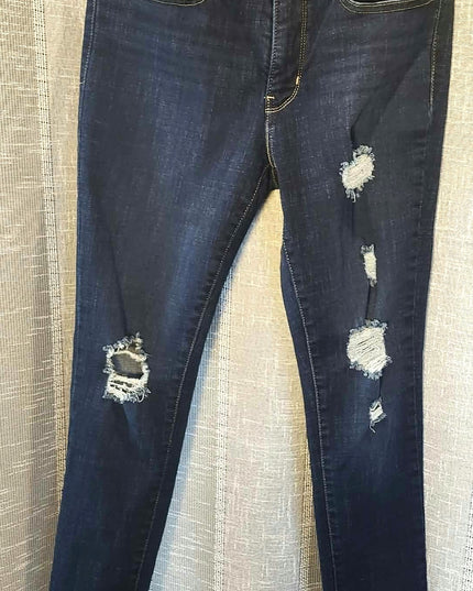 Levi's Women's 311 Shaping Skinny Distressed Jeans – Dark Wash Blue -Size 30