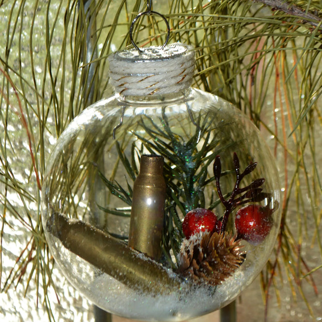 Handmade Shell Casings Ornament for that Unique and Personal Gift